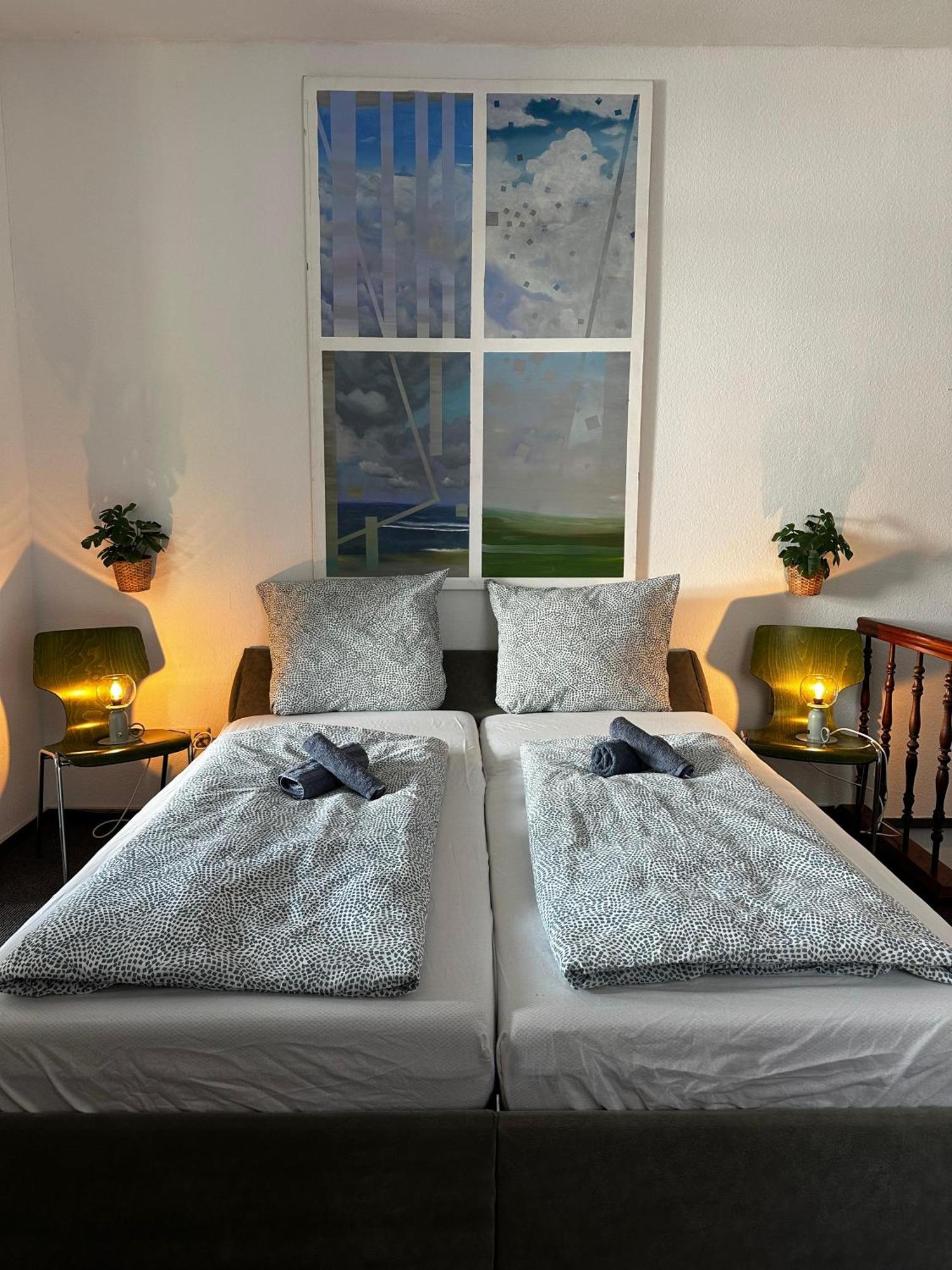 Maisonettewohnung Im Loft Stil Mit Wunderschoener Terrasse كارلسروه المظهر الخارجي الصورة